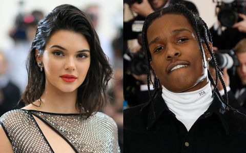 Kendall Jenner And Aap Rocky Got Very Cozy At The Met Gala