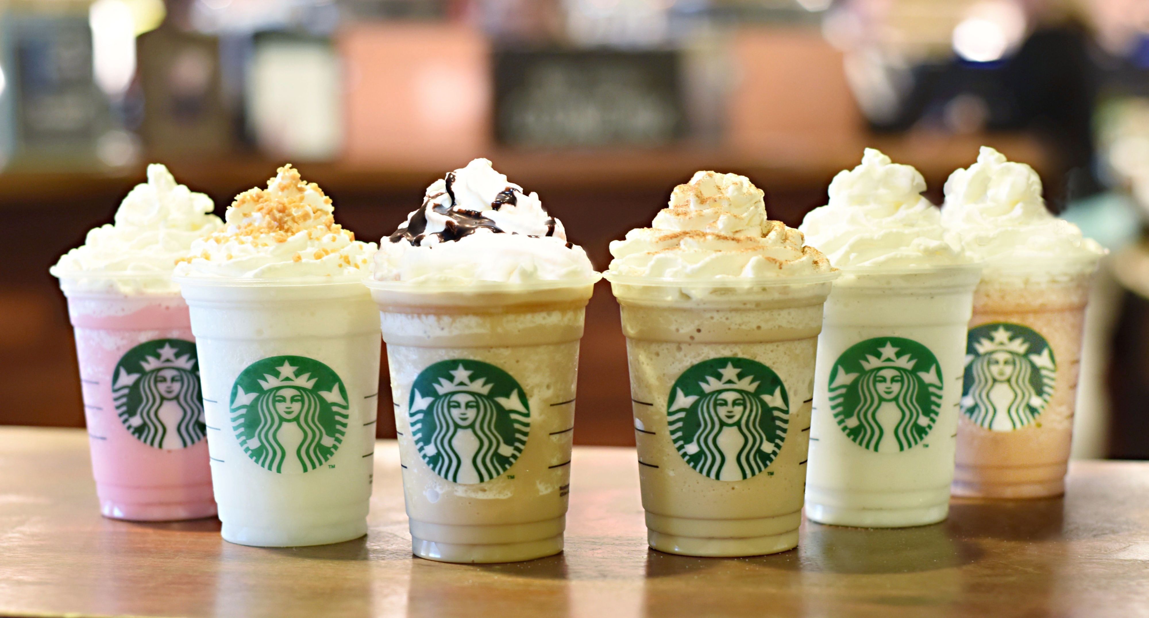 starbucks drinks with whipped cream