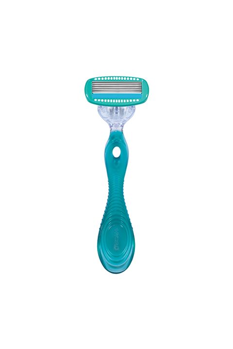 <p>Choose a razor that pampers your skin. This one features a hypoallergenic&nbsp;shea butter-infused serum that&nbsp;moisturizes your skin&nbsp;for up to two hours after shaving. &nbsp;&nbsp;<br></p><p><em data-redactor-tag="em"><a href="http://www.schick.com/wproducts/schick-hydro-silk-razor" target="_blank">Hydro Silk Sensitive Care Razor</a>,</em><em data-redactor-tag="em">&nbsp;SCHICK, $8.99 (available at Target)</em><span class="redactor-invisible-space" data-verified="redactor" data-redactor-tag="span" data-redactor-class="redactor-invisible-space"></span><br></p>