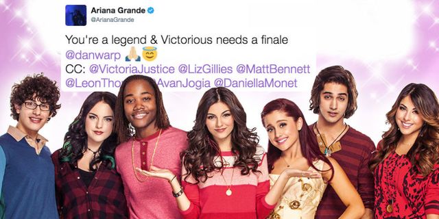 Ariana Grande Just Demanded a Victorious Reunion Episode and the