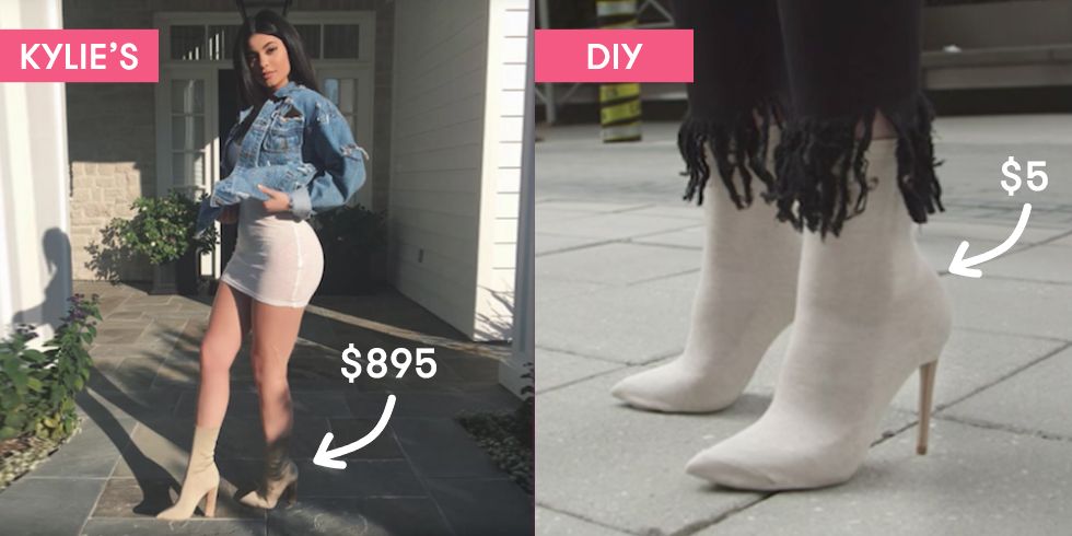 yeezy sock boots dupe