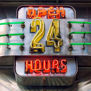 24-hour diner