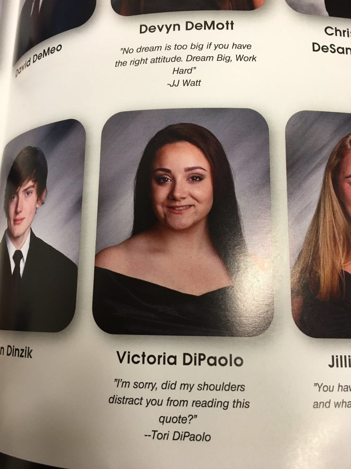 This Girl's Yearbook Quote Epically Calls Out Sexist Dress Codes This Girl's Yearbook Quote Epically Calls Out Sexist Dress Codes