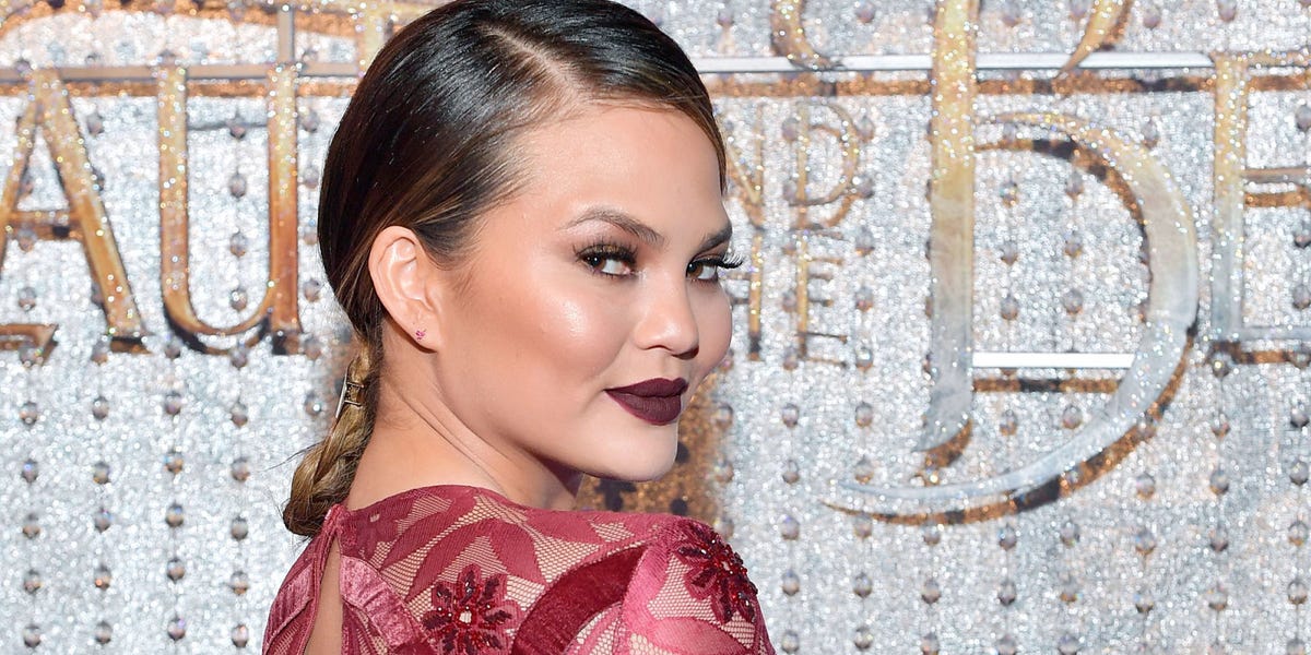 Chrissy Teigen Now Has Strawberry Blonde Hair