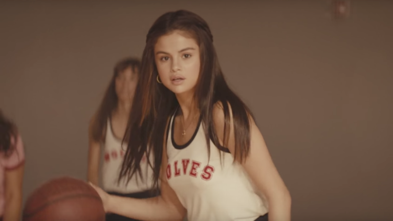 SelenasCloset.com on X: Selena Gomez wore some sexy @Spanx lingerie in Bad  Liar's Spotify music video. Details on    / X