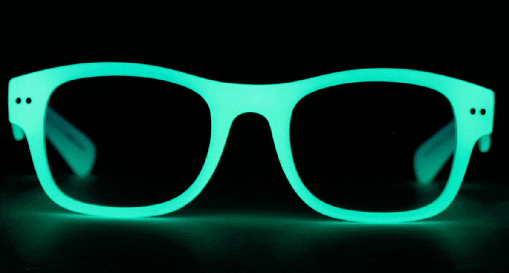 converse glow in the dark glasses