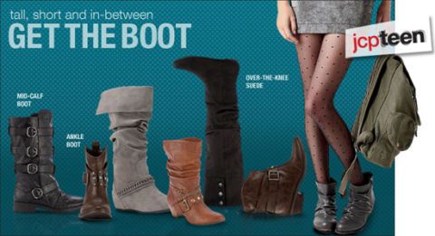 jcpenney mid calf boots
