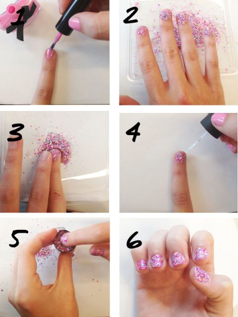 Seashell Manicure How To Summer Nail Art Tutorial