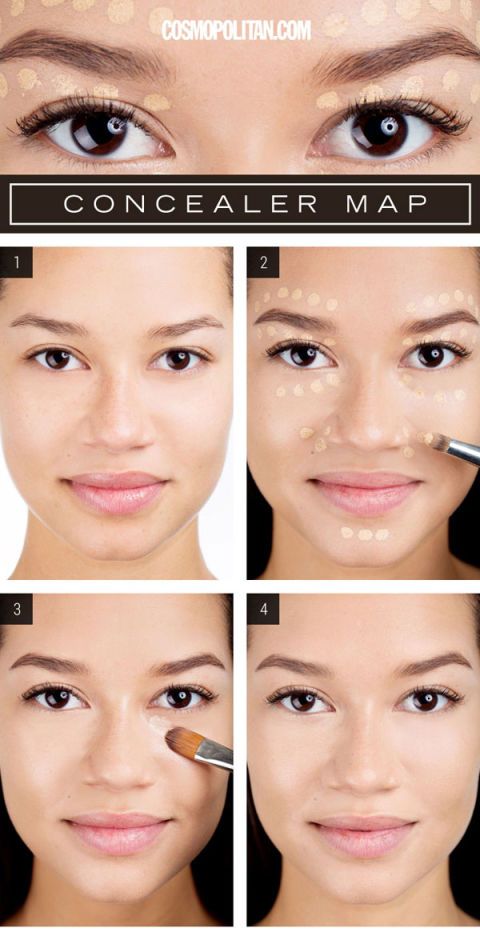 How To Apply Concealer Perfectly - Best Concealer Application Tips and ...