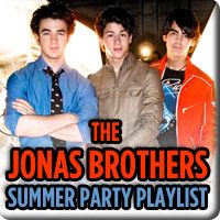 Jonas Brothers Playlist Button
