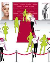 Human, People, Human body, Joint, Standing, Magenta, Illustration, Painting, Graphic design, Animation, 