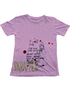 Product, Sleeve, Text, White, Pink, Purple, Magenta, T-shirt, Baby & toddler clothing, Lavender, 