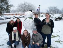 Winter, Human, Smile, Fun, People, Social group, Photograph, Freezing, Mammal, Snow, 