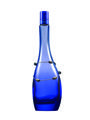 Blue, Product, Glass, Bottle, Liquid, Drinkware, Electric blue, Glass bottle, Cobalt blue, Colorfulness, 