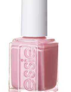 bottle of pink essie nail polish