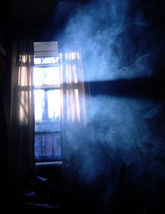smoke in room
