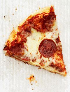 a single slice of pizza