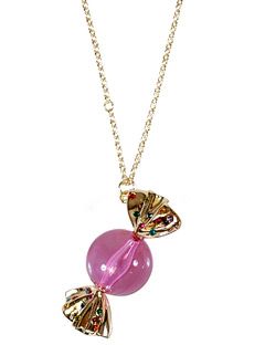 necklace with candy charm