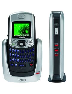 cordless phone with screen and keypad