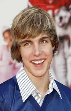 Cody Linley at the hollywood premiere of <i>The Game Plan</i>