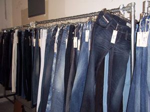 Blue, Product, Denim, Textile, Jeans, Clothes hanger, Light, Electric blue, Black, Grey, 