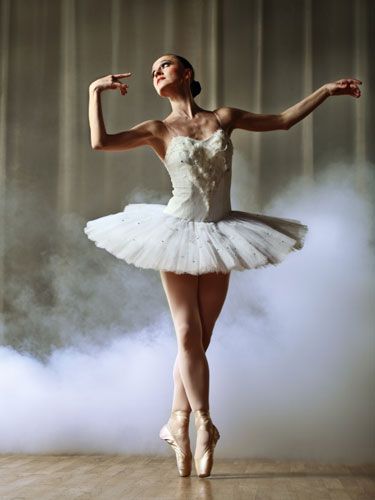 ballet dancer on stage