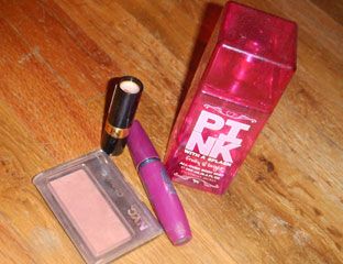 pink makeup summer