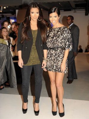 kardashian sisters denim trends