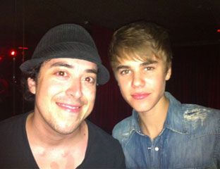 Justin Bieber and Ernie Halter