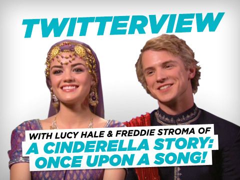 Exclusive Interview With Lucy Hale And Freddie Stroma From A Cinderella Story Once Upon A Song Video Clip