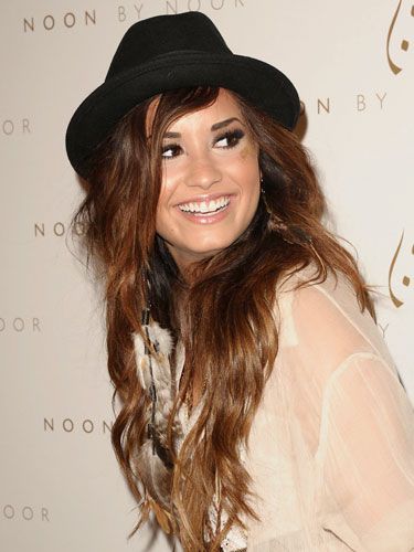 Demi Lovato at the noon by noor launch party