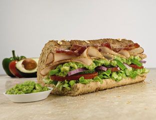 Subway Avocado Sandwich
