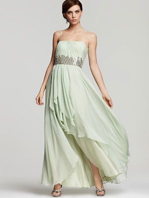 Long Green Prom Dress