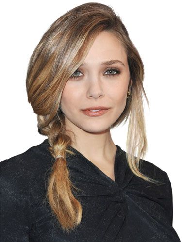Recreate Elizabeth Olsen S Loose Braid Elizabeth Olsen Hairstyles