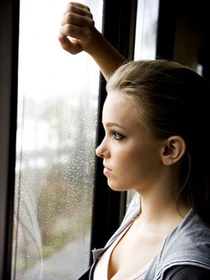 Girl at window