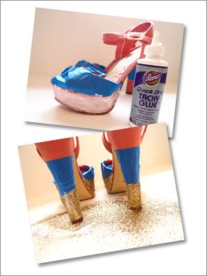 DIY: Make Your Own Sparkly Shoes