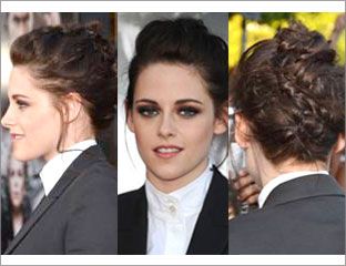 Get Kristen Stewart S Modern Up Do For The Snow White And The