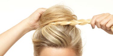 Topknot How-To - Cute Hair Ideas Topknot How-To - Cute Hair Ideas