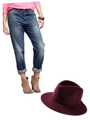 Slouchy Jeans and the Perfect Hat