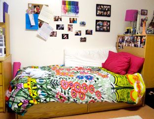 My dorm reminds me of home!