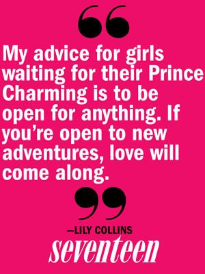 Lily Collins Quote