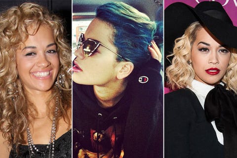 Rita Ora Blue Hair Rita Ora New Hair Color