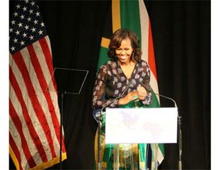 Michelle Obama South Africa 1