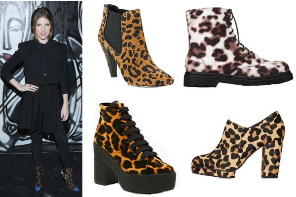 animal print shoes and boots