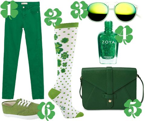 st patricks day clothes and accessories