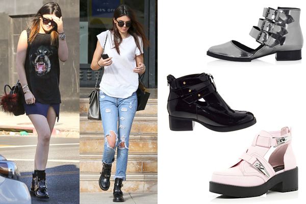 Kylie Kendall Jenner Cut-Out Boots 