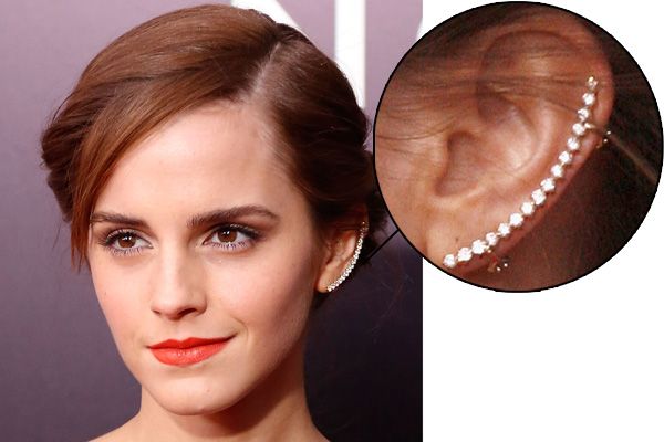 Emma Watson Cool Earrings - Emma Watson 