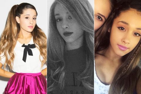 ariana grande different hairstyles