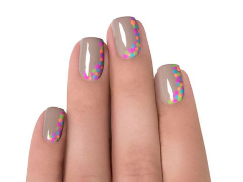 manicuremonday how to: dotted mani