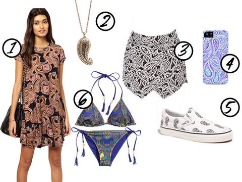 paisley trend for spring